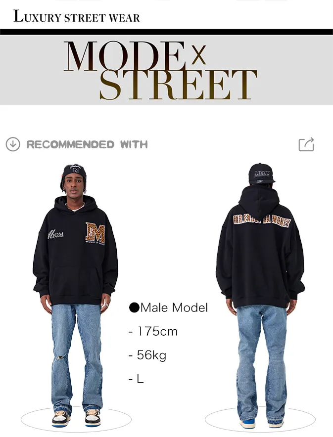 MR. ENJOY DA MONEY  |Pullovers Unisex Sweat Street Style Long Sleeves Plain