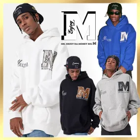 MR. ENJOY DA MONEY  |Pullovers Unisex Sweat Street Style Long Sleeves Plain