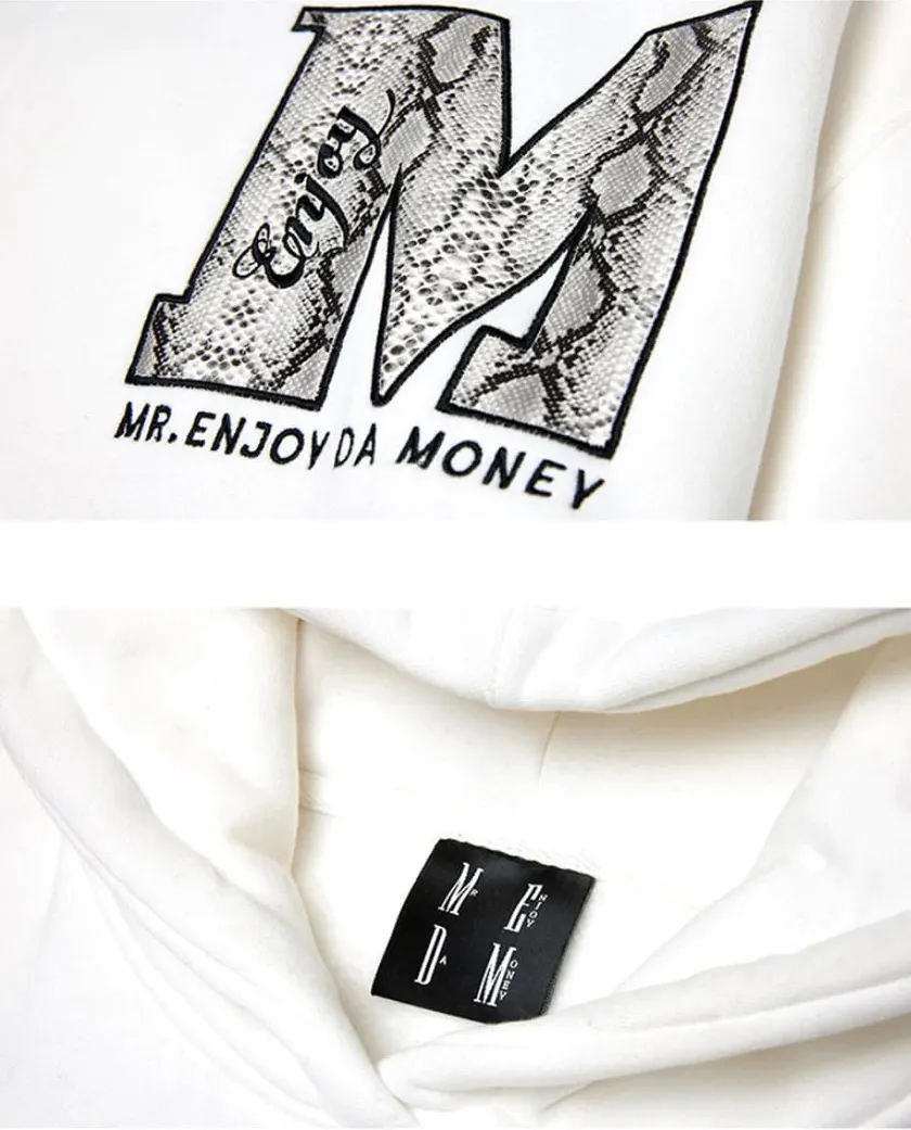 MR. ENJOY DA MONEY  |Pullovers Unisex Sweat Street Style Long Sleeves Plain