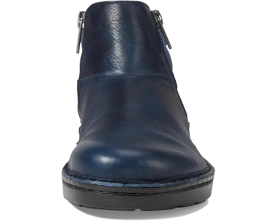 Naot Women’s Sintra Zip Up Boots-Soft Ink Leather/Midnight Blue