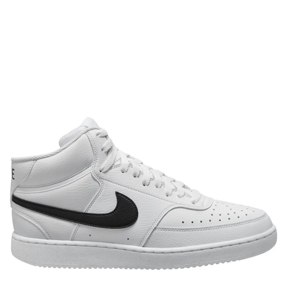 NIKE  MENS COURT VISION MID SNEAKER