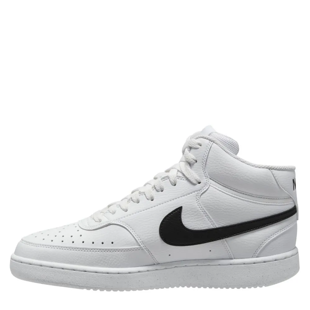 NIKE  MENS COURT VISION MID SNEAKER