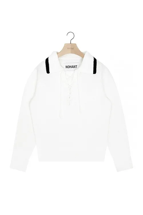 NOHANT  |Casual Style Unisex Bi-color Long Sleeves Plain Cotton