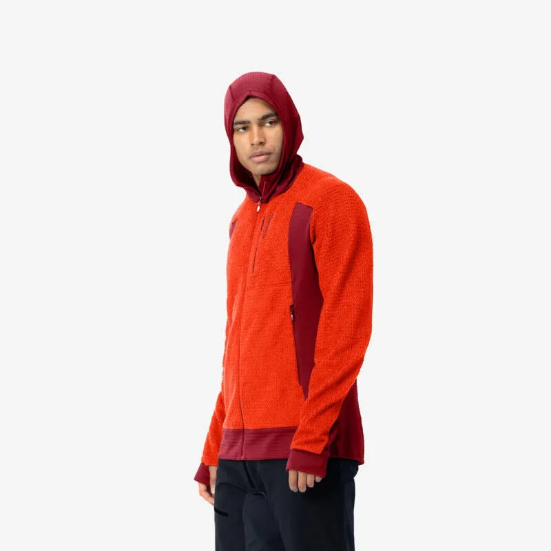 Norrona  Falketind Alpha120 Zip Hood - Giacca in pile - Uomo