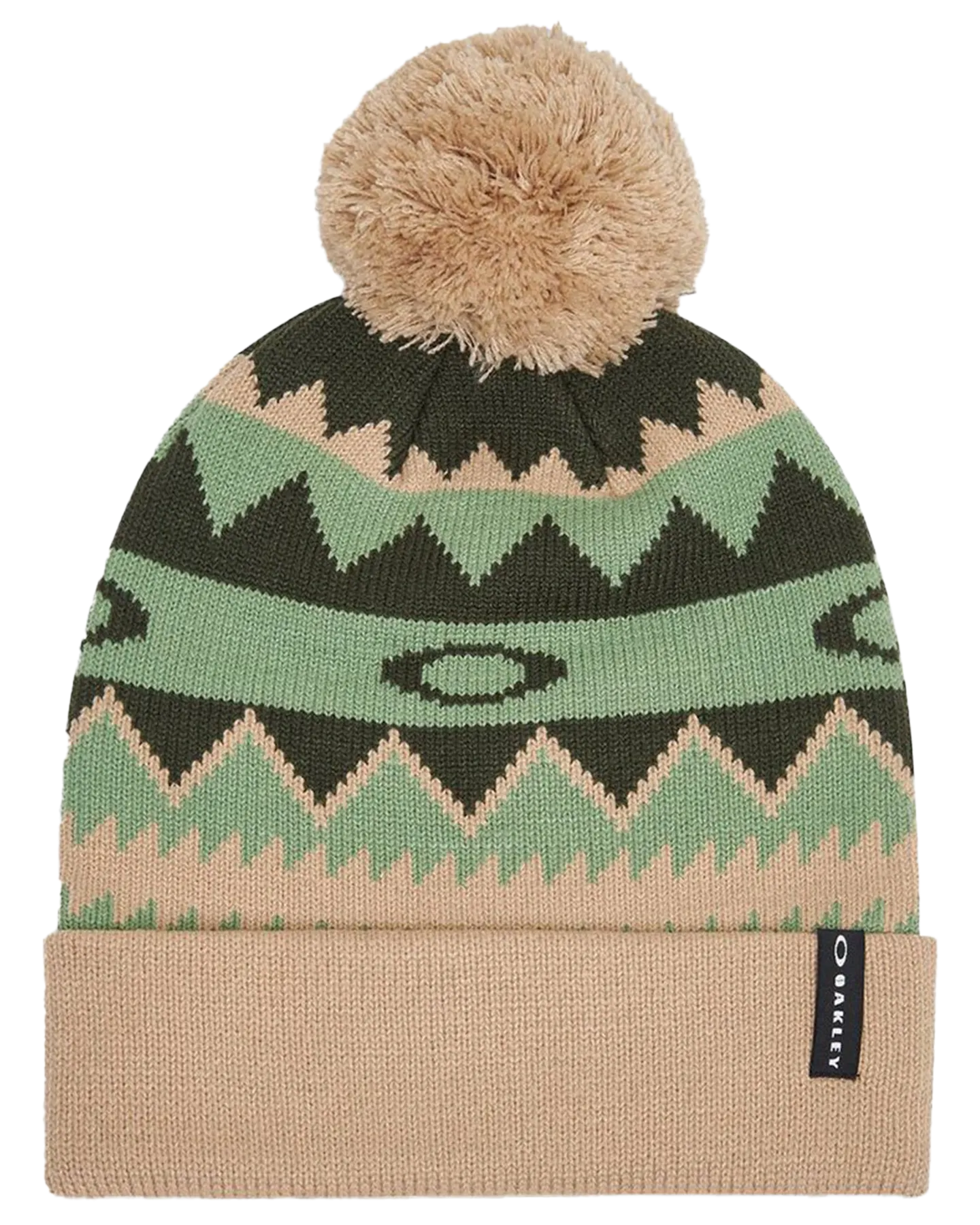 Oakley Nordic Beanie - Green Norway Pattern