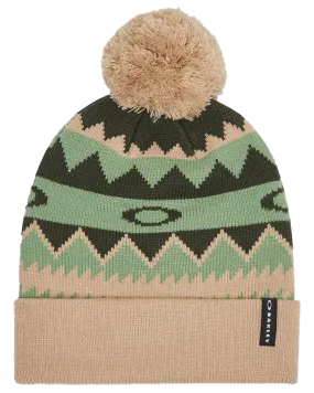 Oakley Nordic Beanie - Green Norway Pattern