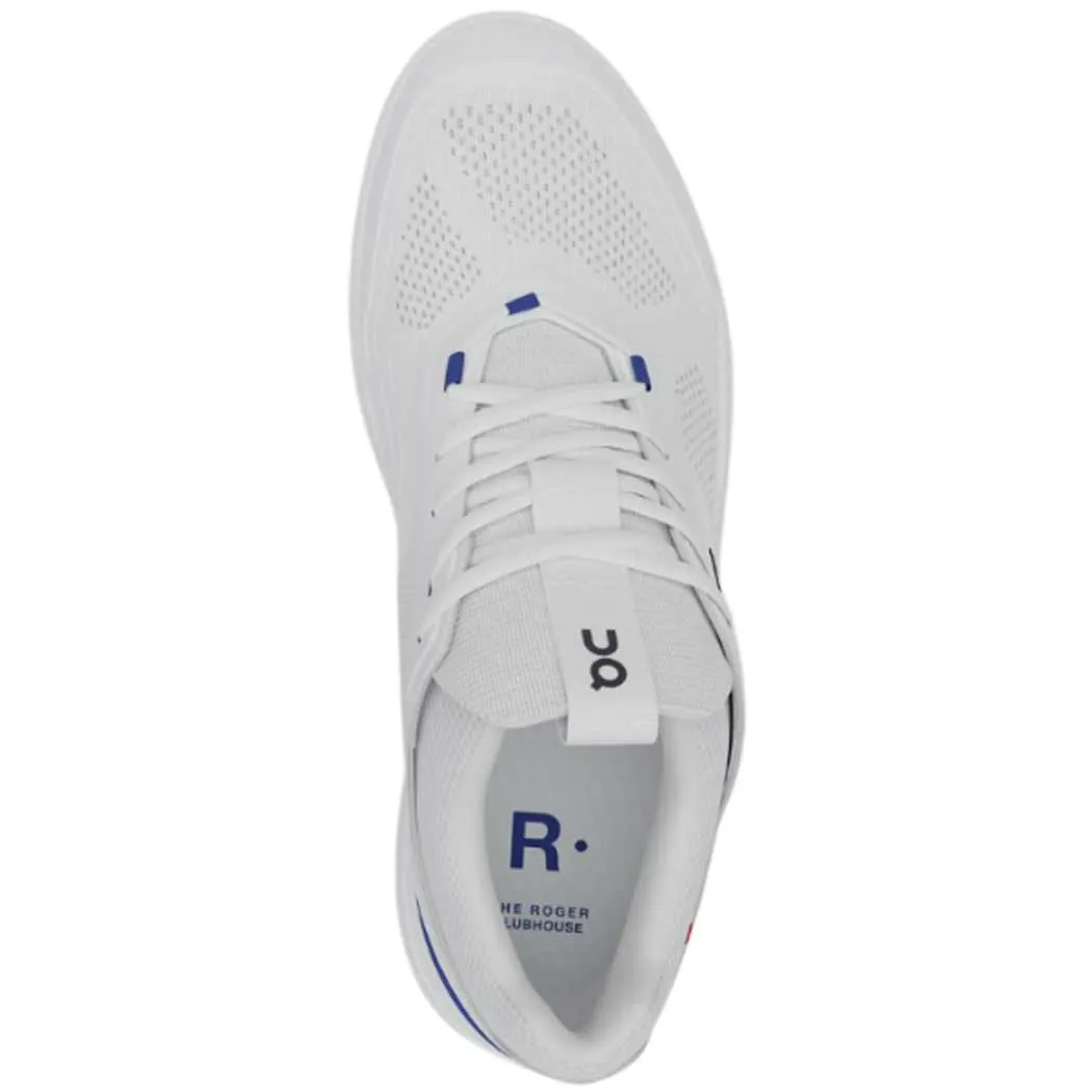 On Running The Roger Spin Sneaker White/ Indigo (Men's)