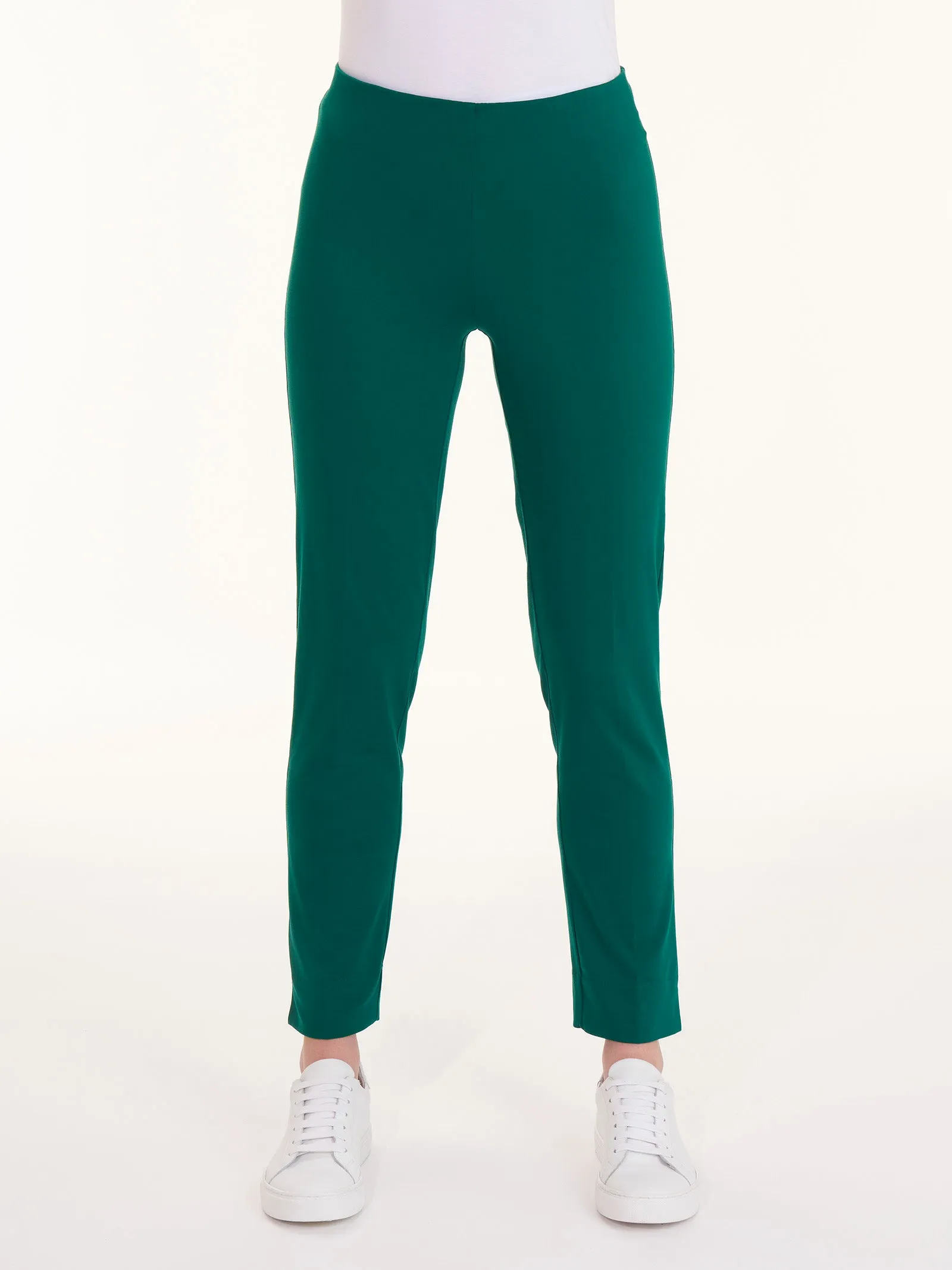 Pantalone a sigaretta in Satin Power - Aventurine