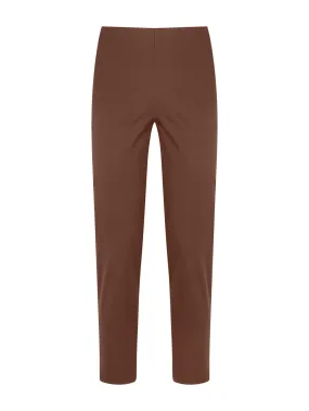 Pantalone a sigaretta in Satin Power - Cappuccino