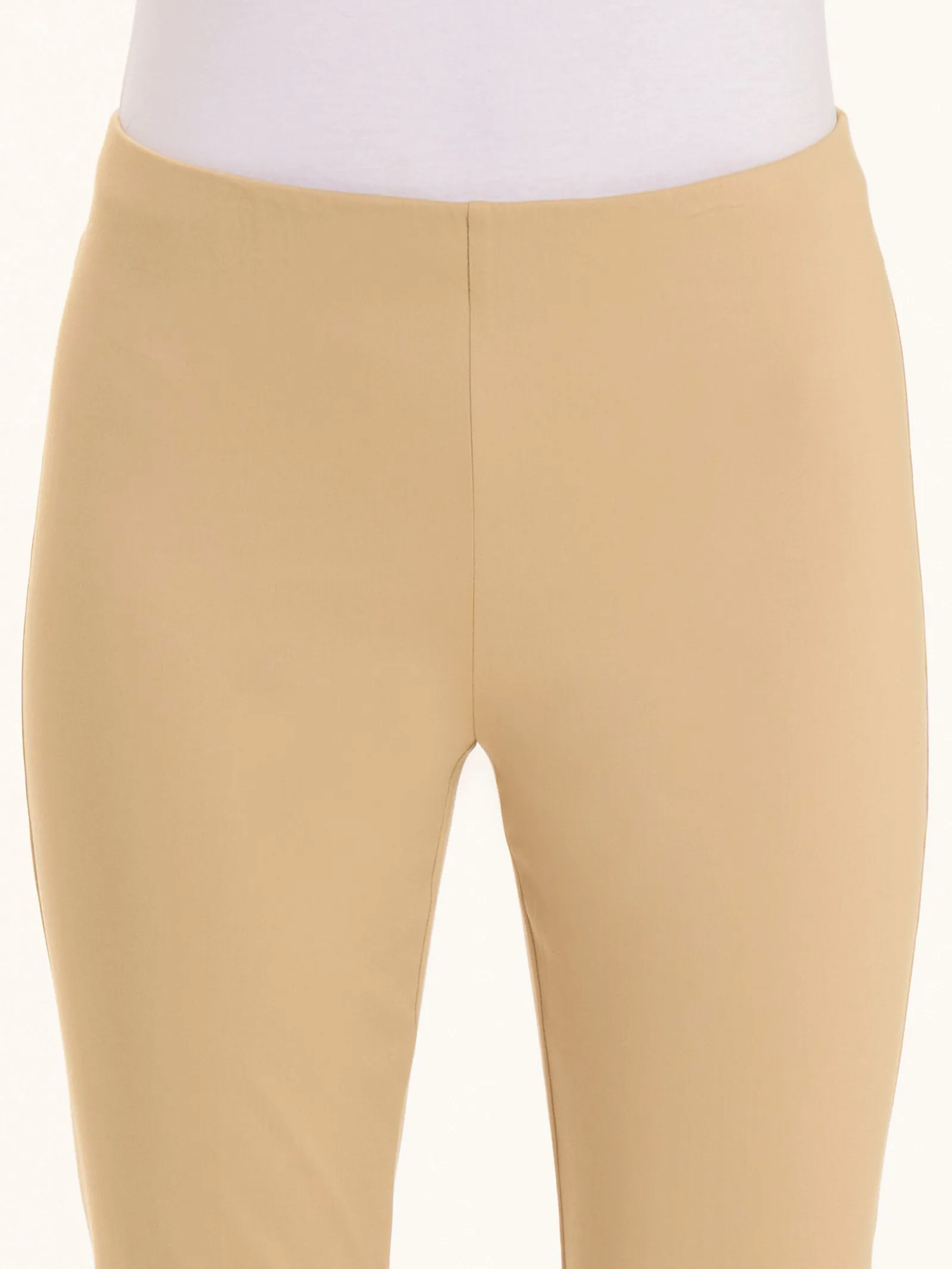 Pantalone a sigaretta in Satin Power - Irish Cream