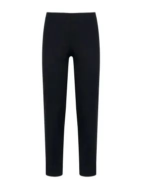 Pantalone a sigaretta in Satin Power - Nero