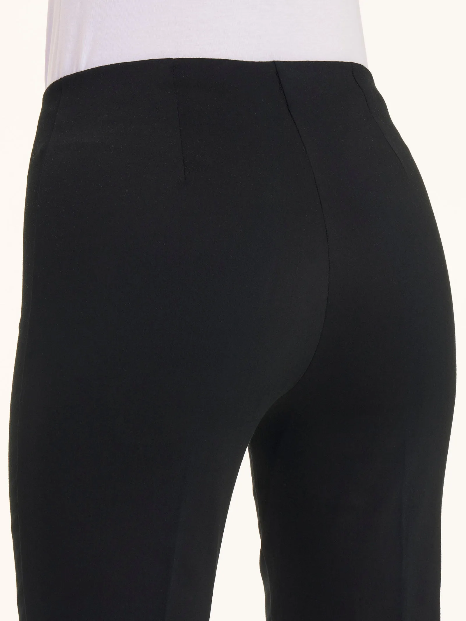 Pantalone a sigaretta in Satin Power - Nero