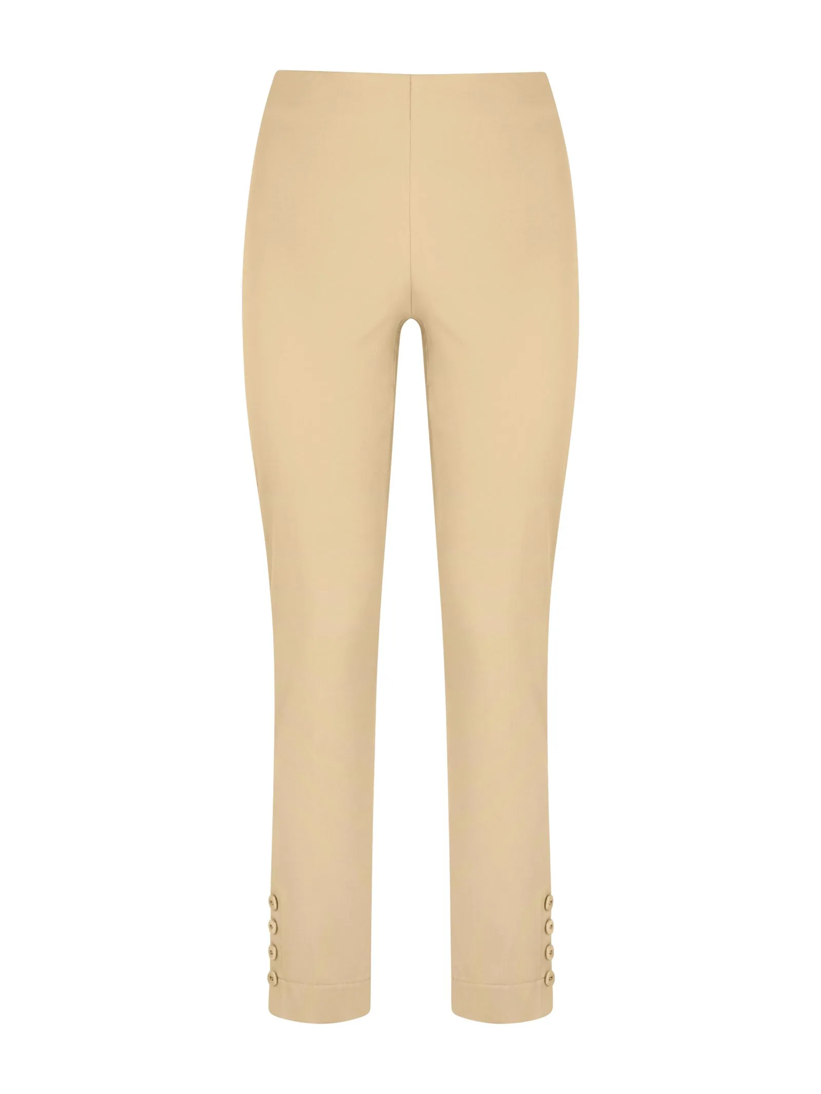 Pantalone Capri in Satin Power - Irish Cream