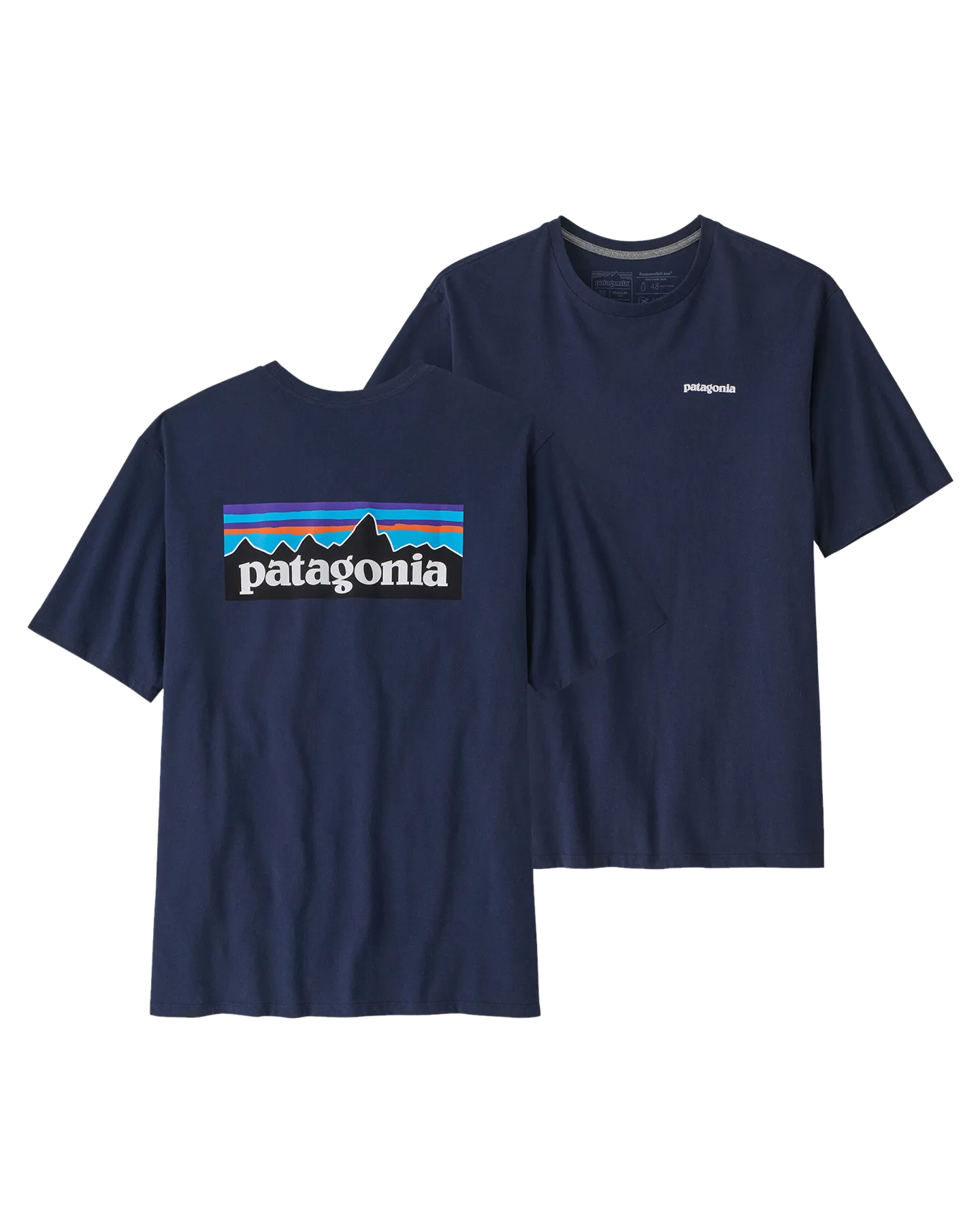 Patagonia P-6 Logo Responsibili-Tee - Classic Navy