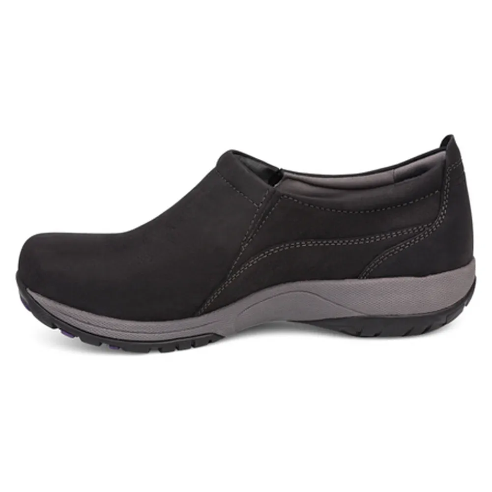 Patti - Black Milled Nubuck Sneaker - 4353-100294