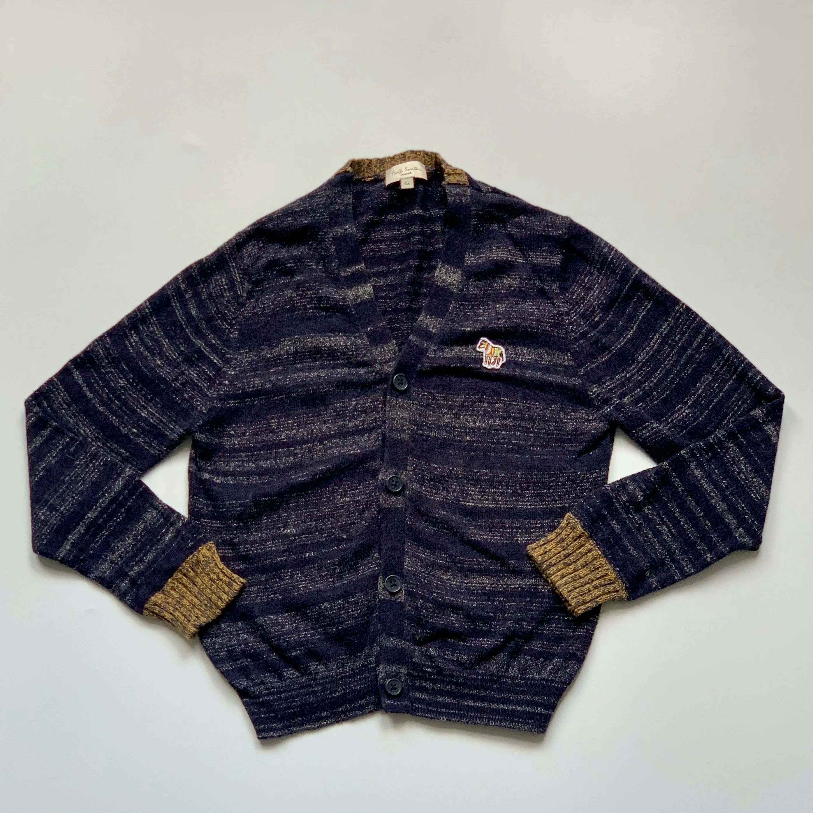 Paul Smith Navy Stripe Cardigan: 4 Years