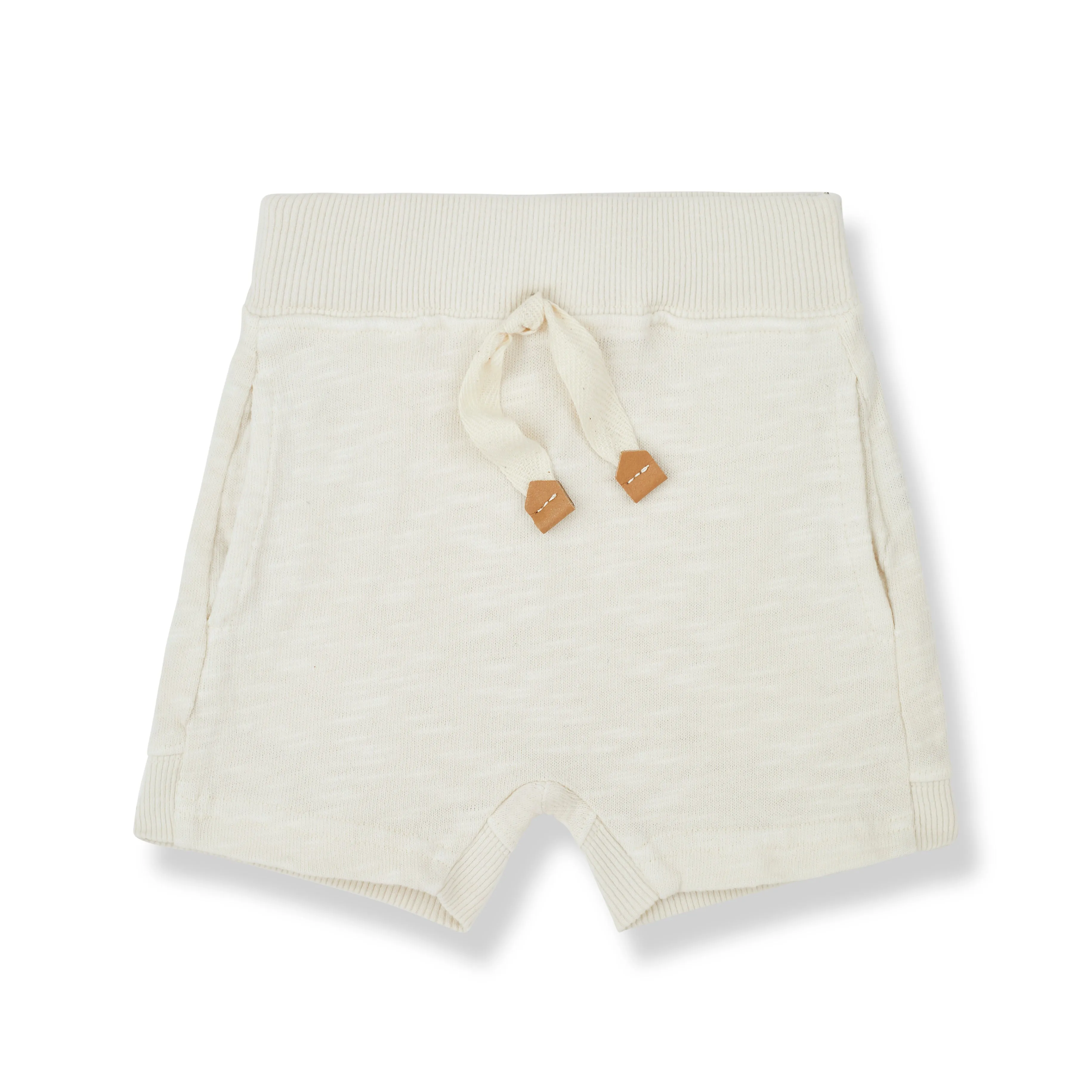 PEPPO HOOD TOP+GINO SHORTS SET-Ivory