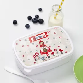 Personalised Little Red Riding Hood Lunch Box