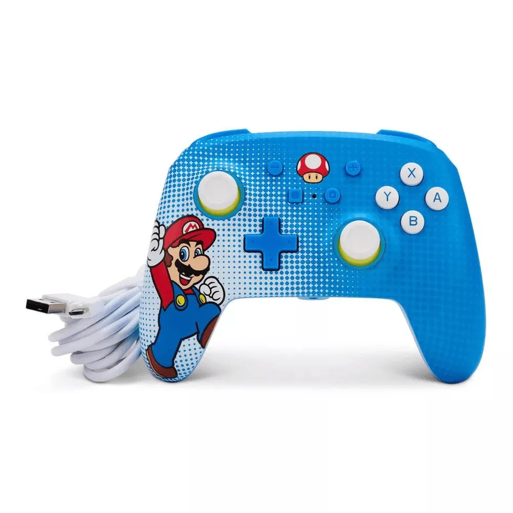 PowerA Enhanced Mario Pop Art Wired Nintendo Switch Controller