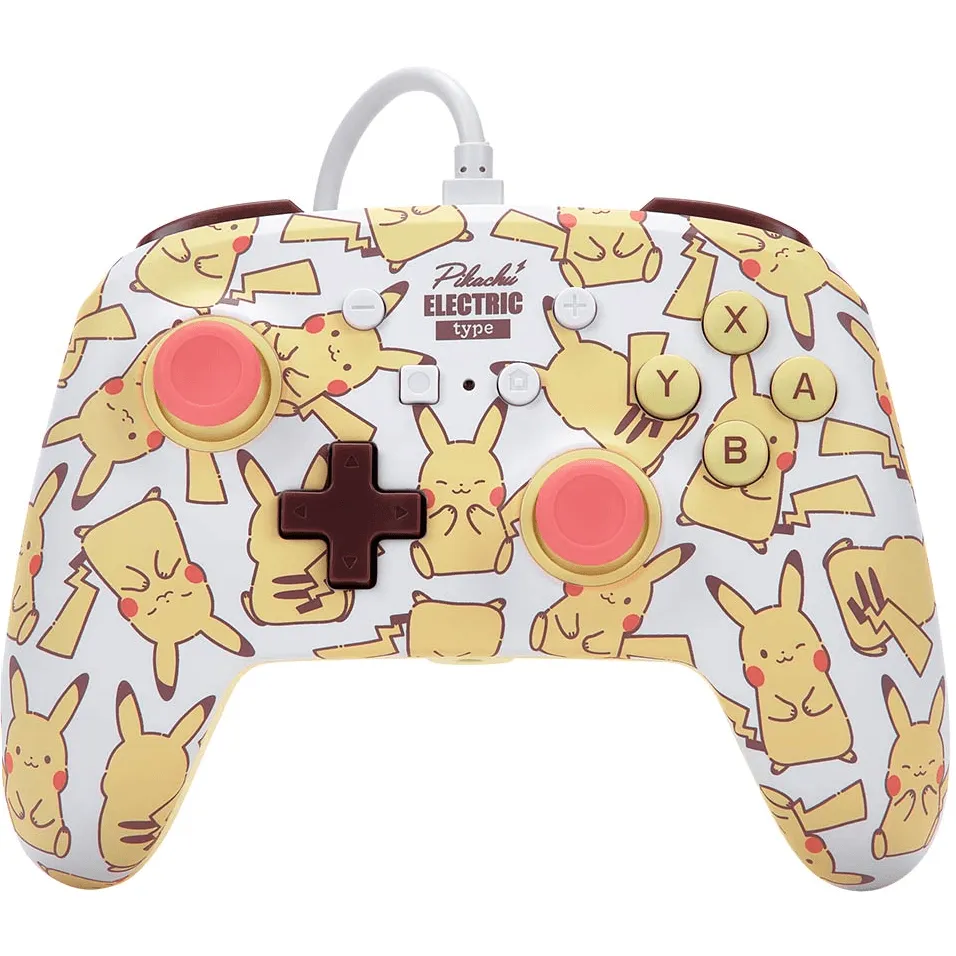 PowerA Enhanced Pikachu Blush Wired Nintendo Switch Controller