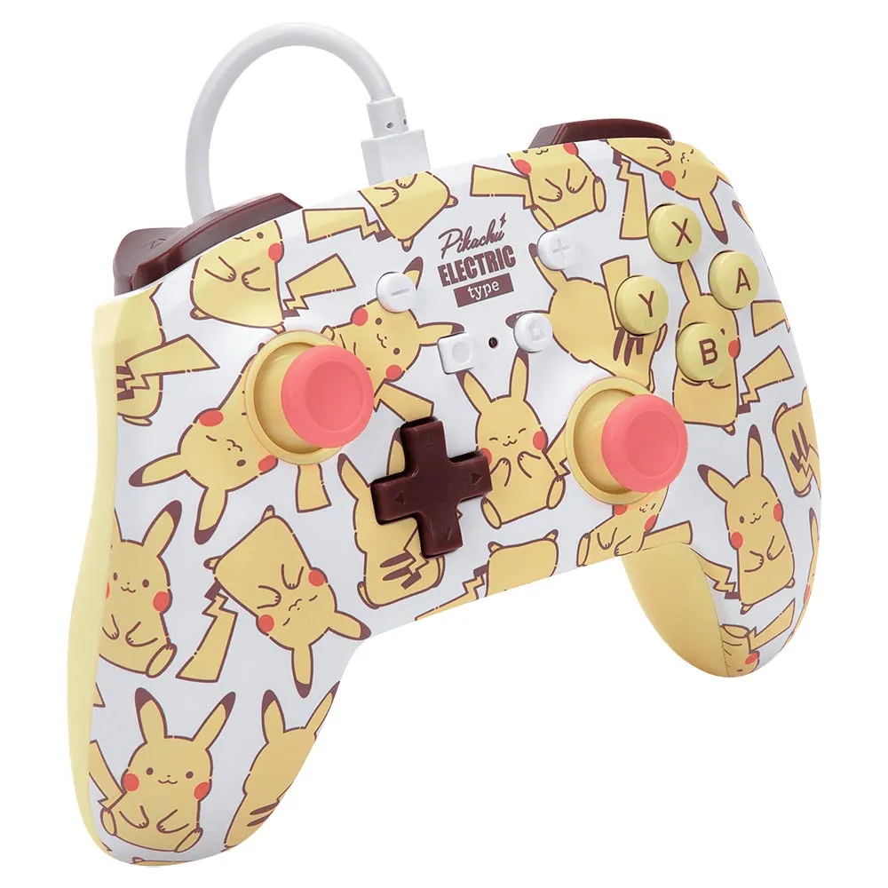 PowerA Enhanced Pikachu Blush Wired Nintendo Switch Controller