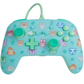 PowerA Enhanced Wired Controller Animal Crossing Nintendo Switch