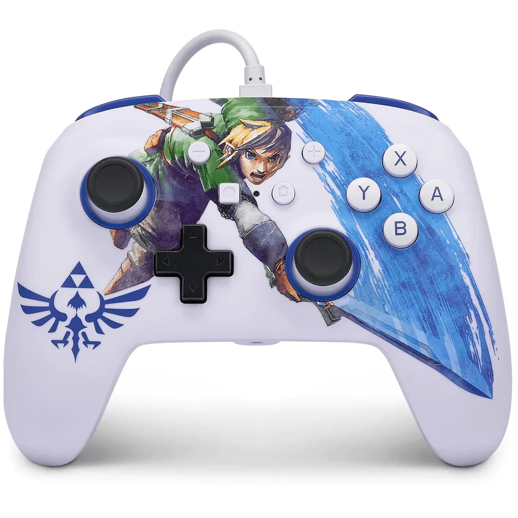 PowerA Enhanced Wired Controller for Nintendo Switch Master Sword Attack