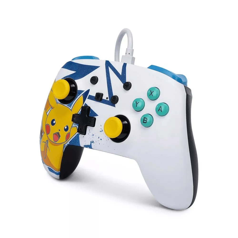 PowerA Enhanced Wired Controller for Nintendo Switch Pikachu High Voltage