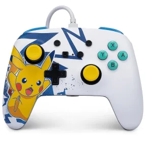 PowerA Enhanced Wired Controller for Nintendo Switch Pikachu High Voltage