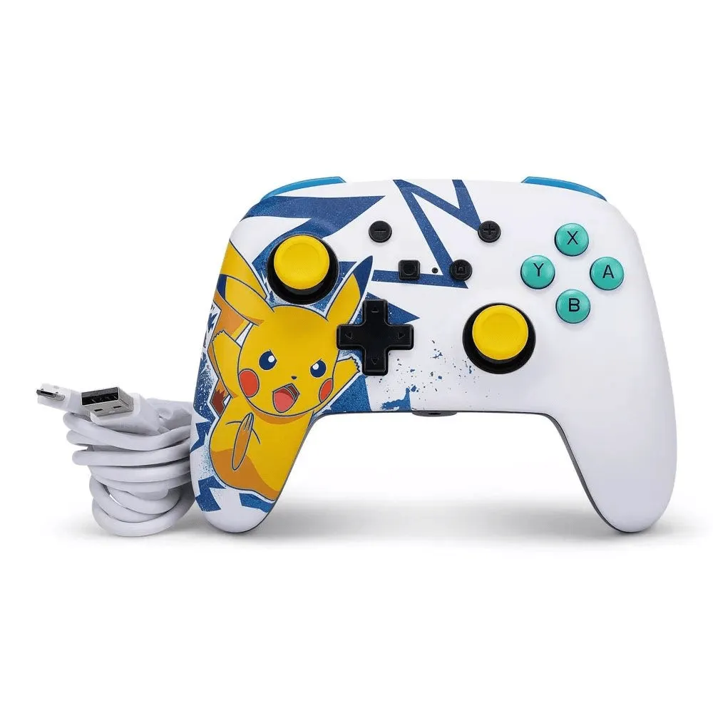 PowerA Enhanced Wired Controller for Nintendo Switch Pikachu High Voltage