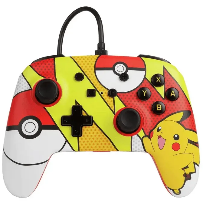 PowerA Pokémon Pop Art Enhanced Wired Controller for Nintendo Switch