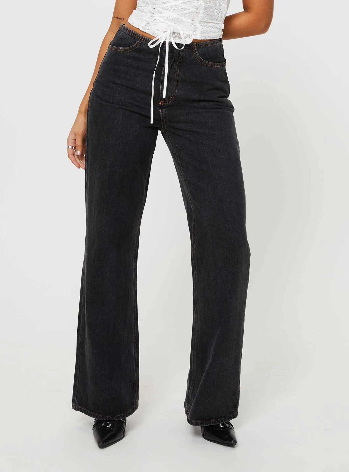 Practical Magic Jeans Charcoal