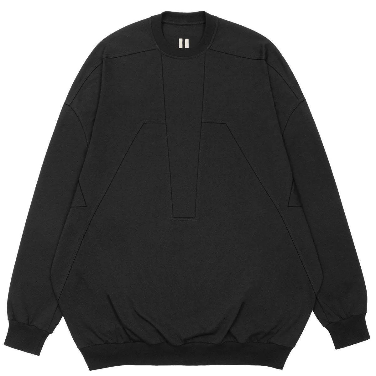 RICK OWENS  |Crew Neck Long Sleeves Plain Cotton Designers Sweatshirts