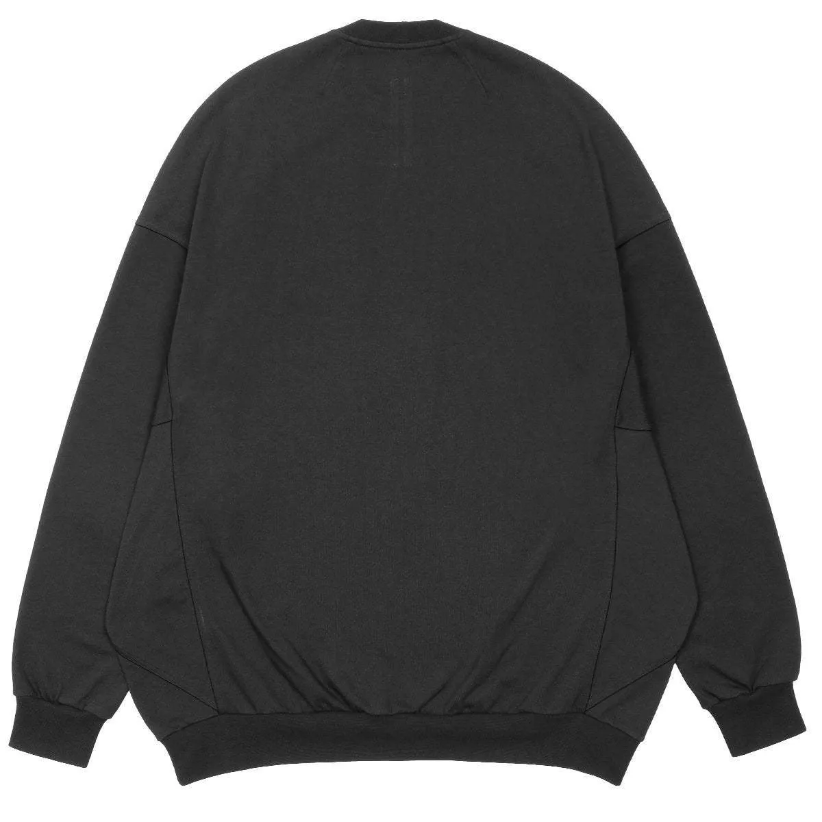 RICK OWENS  |Crew Neck Long Sleeves Plain Cotton Designers Sweatshirts