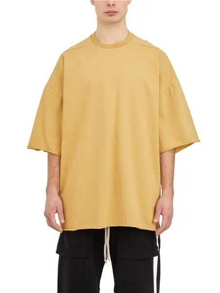 RICK OWENS  |Crew Neck Pullovers Unisex Street Style Plain Cotton