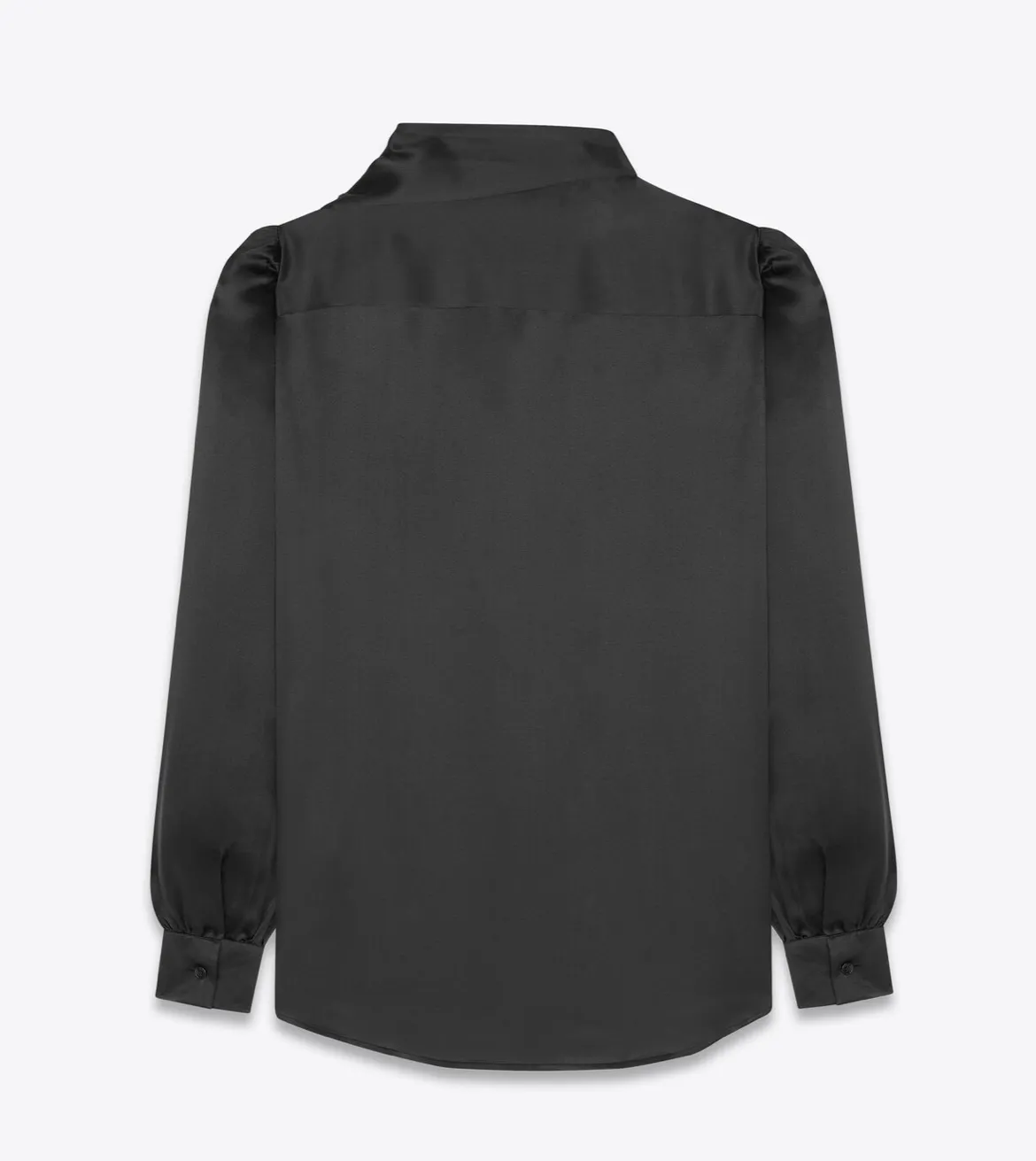 Saint Laurent  |Silk Long Sleeves Plain Luxury Shirts