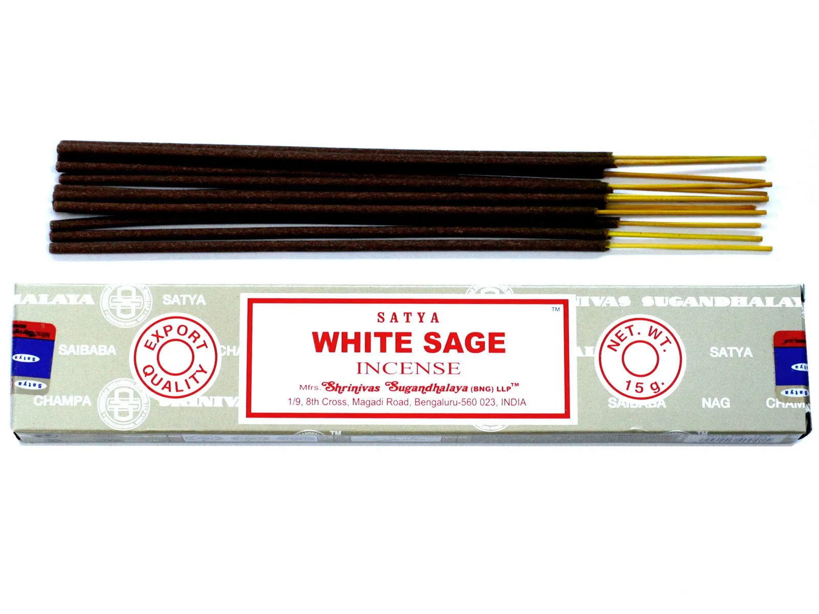 Satya White sage incense sticks 15g