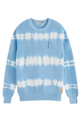 Scotch & Soda  |Crew Neck Pullovers Street Style Tie-dye Bi-color