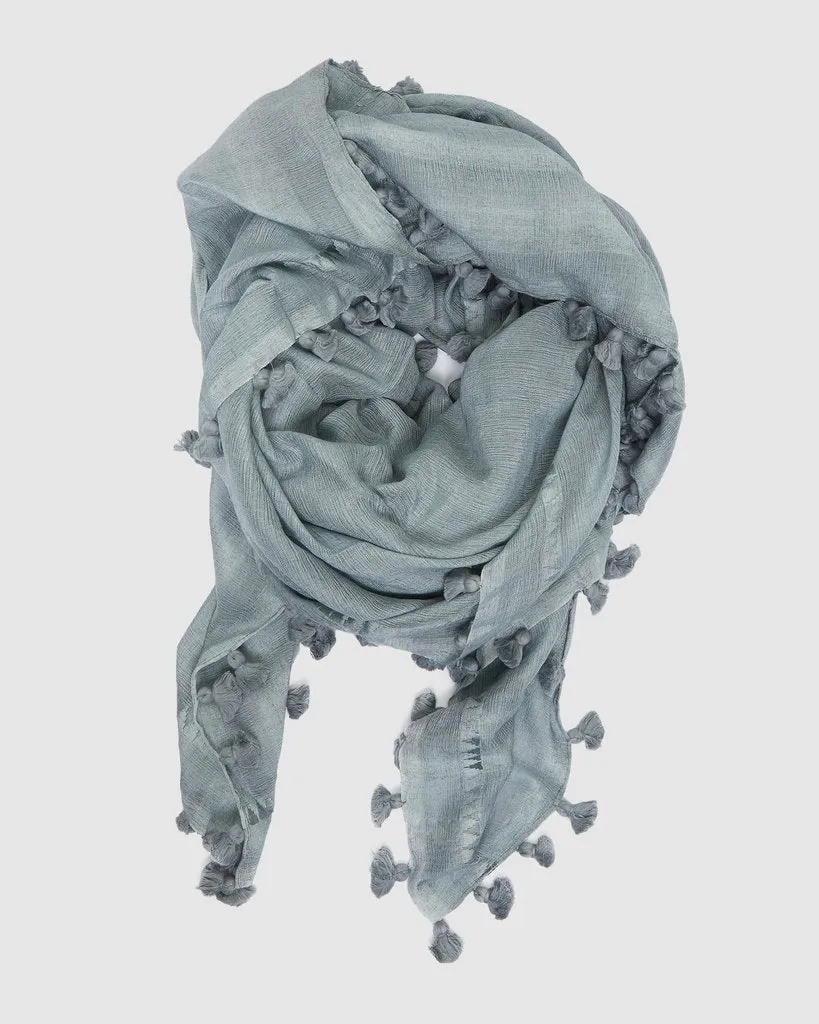 Silk & Wool Scarf - Newport