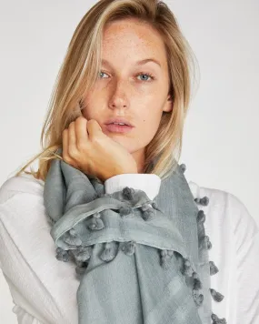 Silk & Wool Scarf - Newport