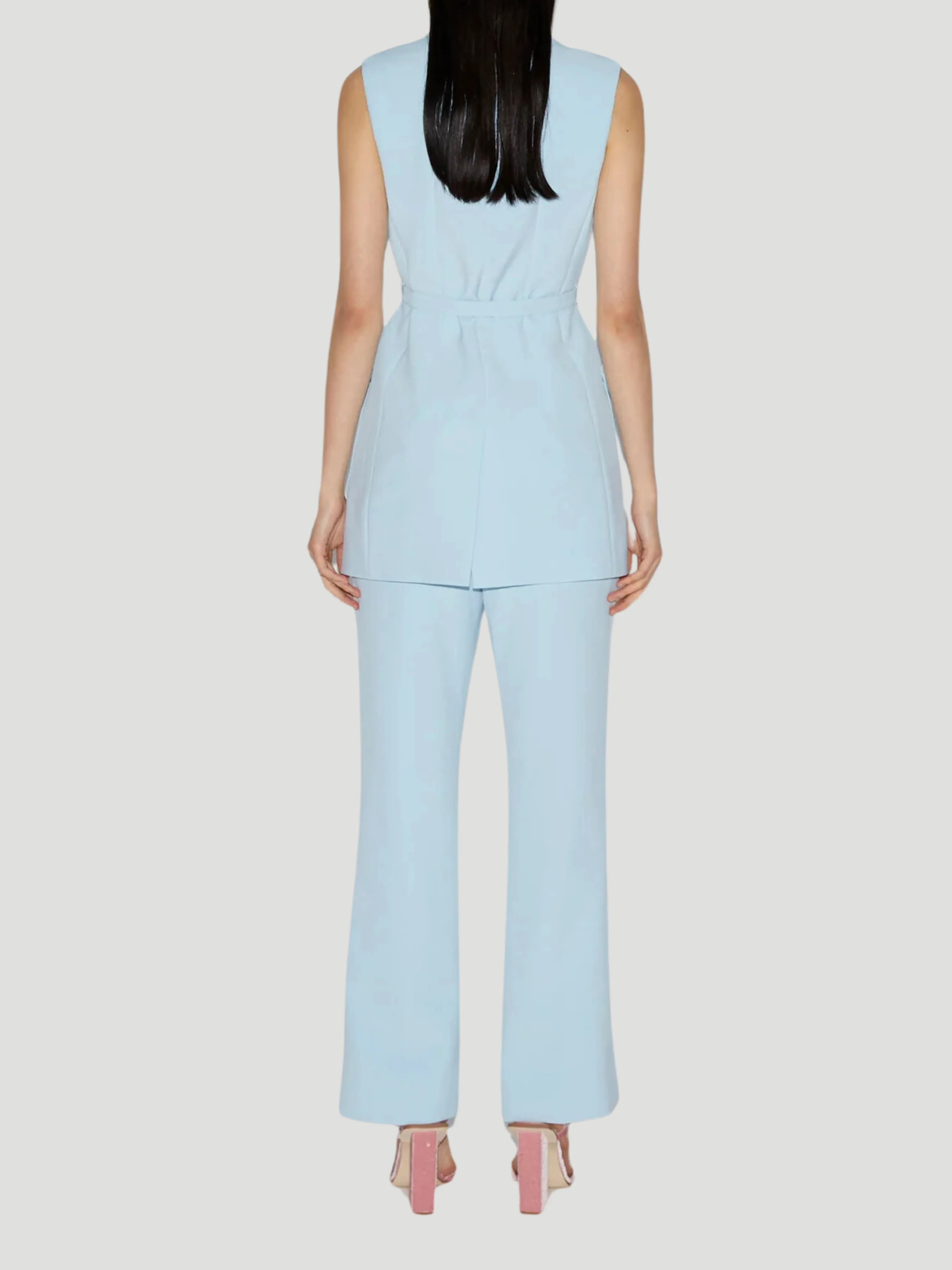 Sky Blue Adam Cropped Trouser