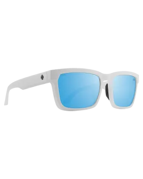 Spy Helm Tech Matte White - Happy Boost Bronze Polar Ice Blue Spectra Mirror