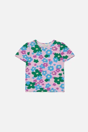 Starry Flower Kids Short Sleeve Tee