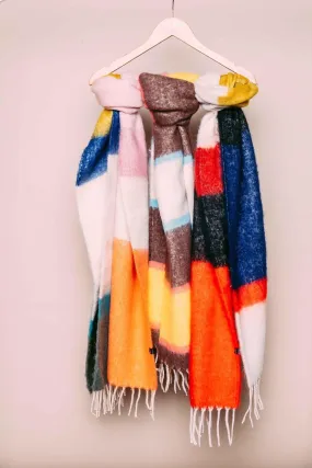 Striped Super Soft Scarf