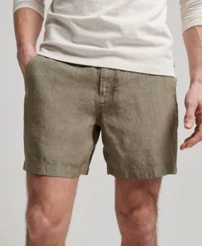 Studios Overdyed Linen Shorts | Washed Khaki