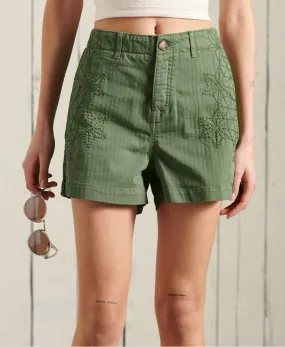 Superdry - Fatigue Short in Moonshine Olive