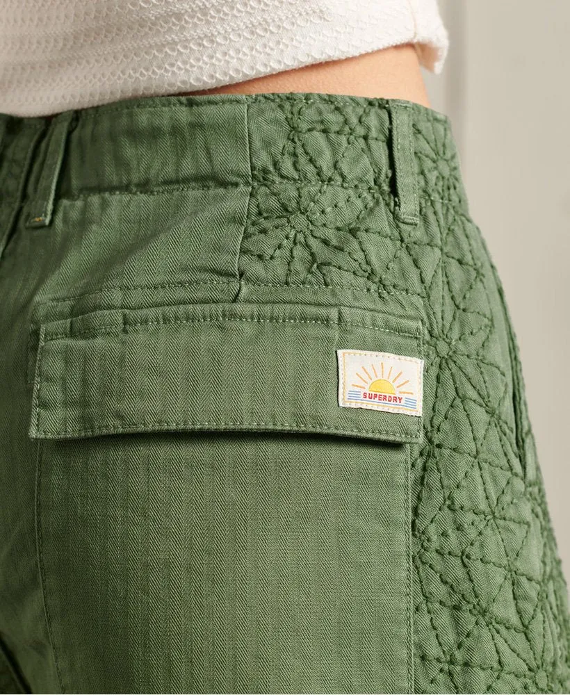 Superdry - Fatigue Short in Moonshine Olive