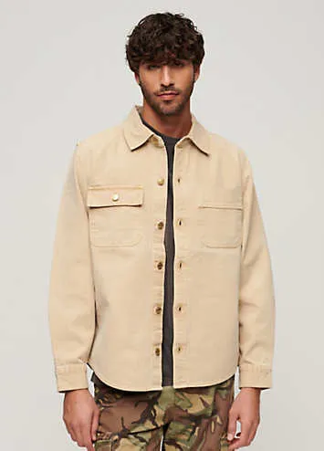 Superdry Surplus Canvas Overshirt | Grattan