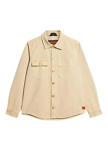 Superdry Surplus Canvas Overshirt | Grattan