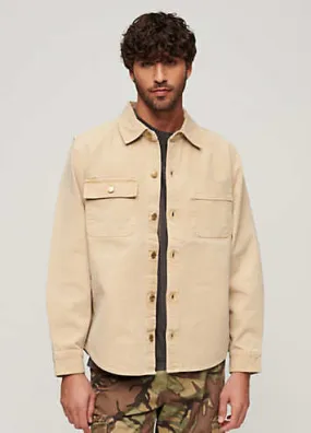 Superdry Surplus Canvas Overshirt | Grattan